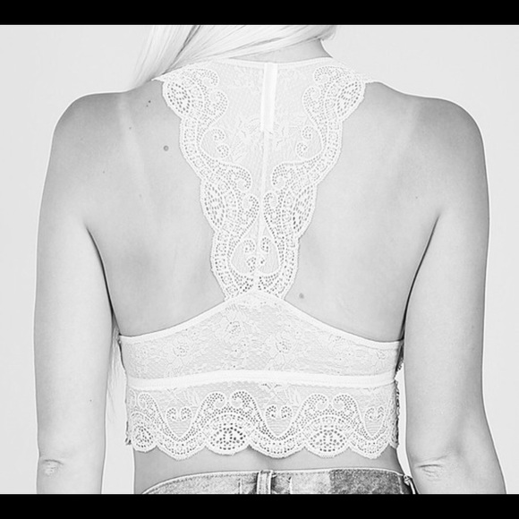 Pink Lace Bralette - Picture 2 of 2